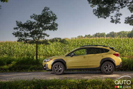 Subaru Crosstrek, profil